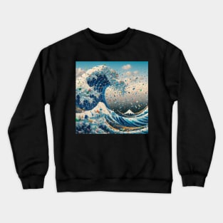 Great Wave off Plastic Crewneck Sweatshirt